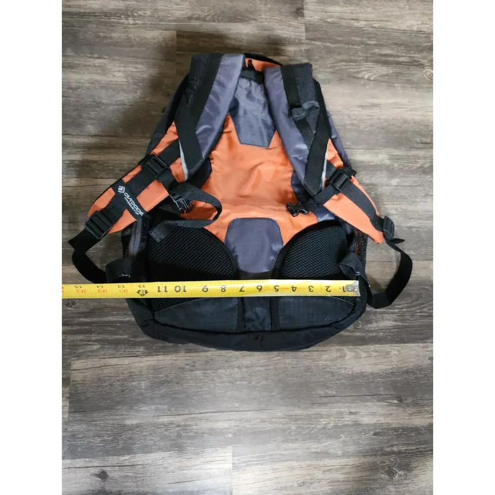 Outdoor Products Morph 8.0 Backpack School Travel Hiking Orange/Grey
